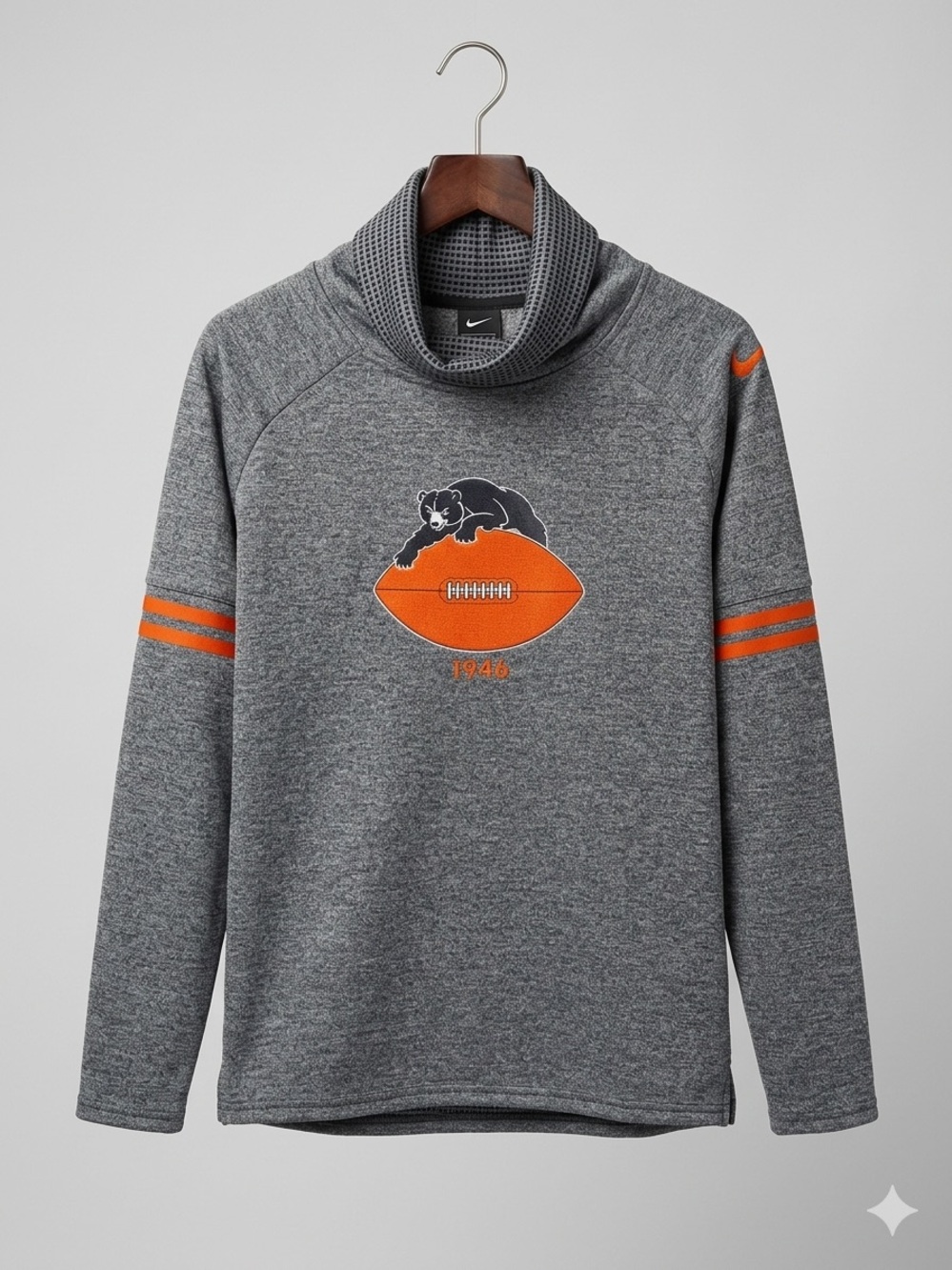NFL Chicago Bears Nike Dry-Fit Cowl Neck Pullover Top